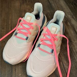 Adidas Women's Ultraboosts - White and Pink